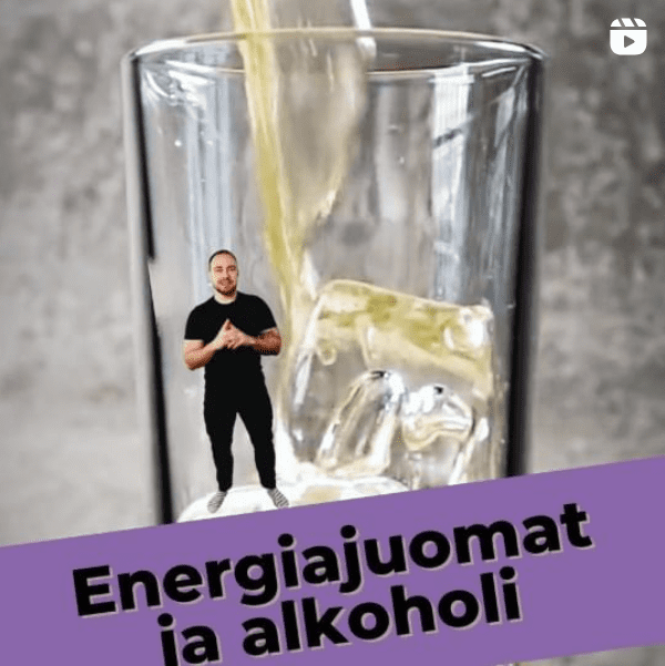 Alkoholi ja energiajuomat
